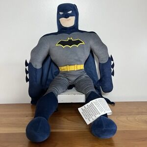 DC Comics 2022 Batman 25" Plush Toy Grey Suit With Blue Cape